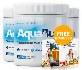 AquaBurn 3 bottle package — 90 day supply great value with bonus ebooks