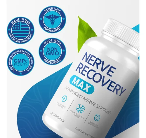 Nerve Recovery Max supplement bottle