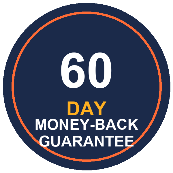 AlphaFuel Pro 60-day money-back guarantee seal