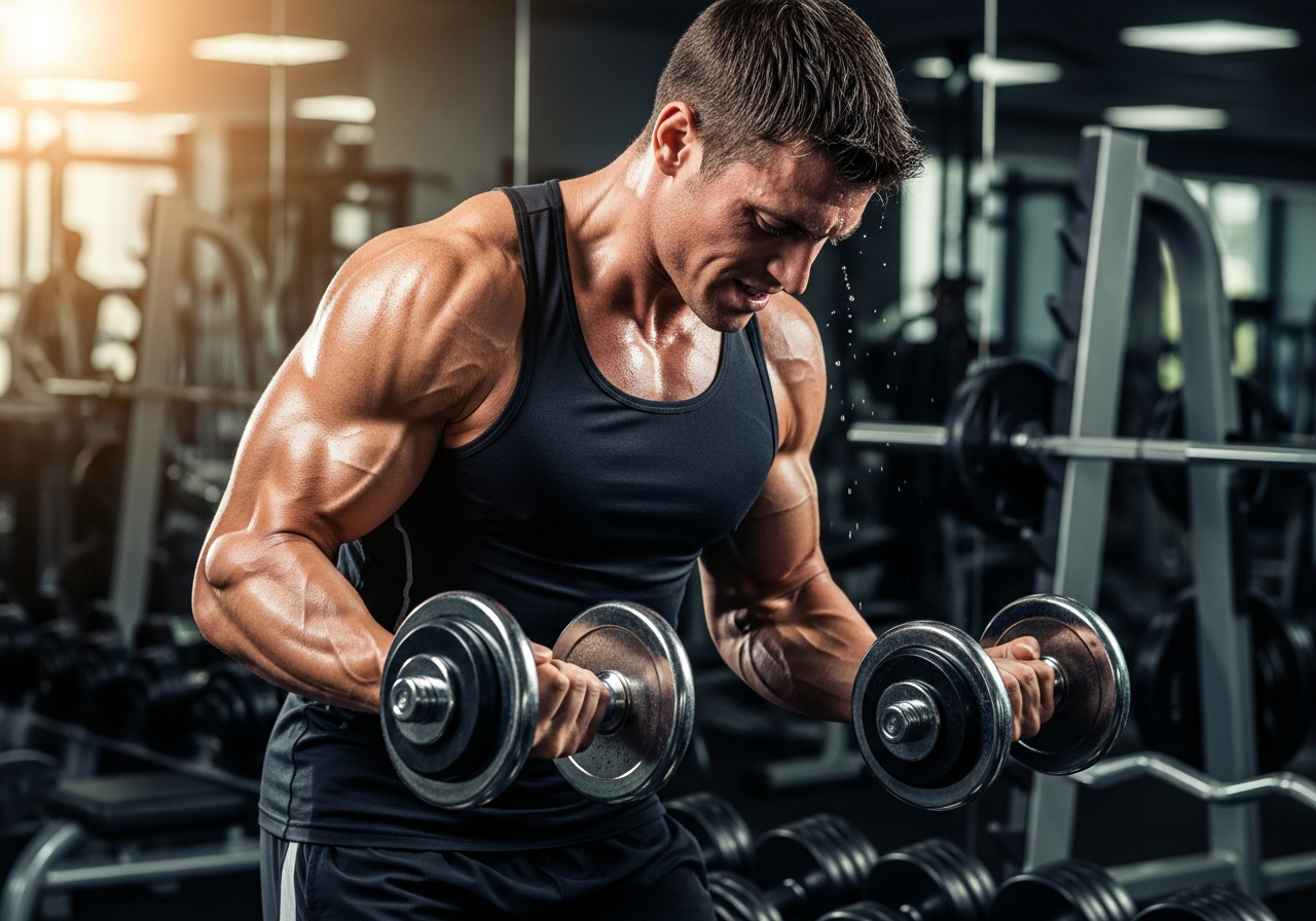 Endura Naturals muscle strength benefit — athletic man building lean muscle