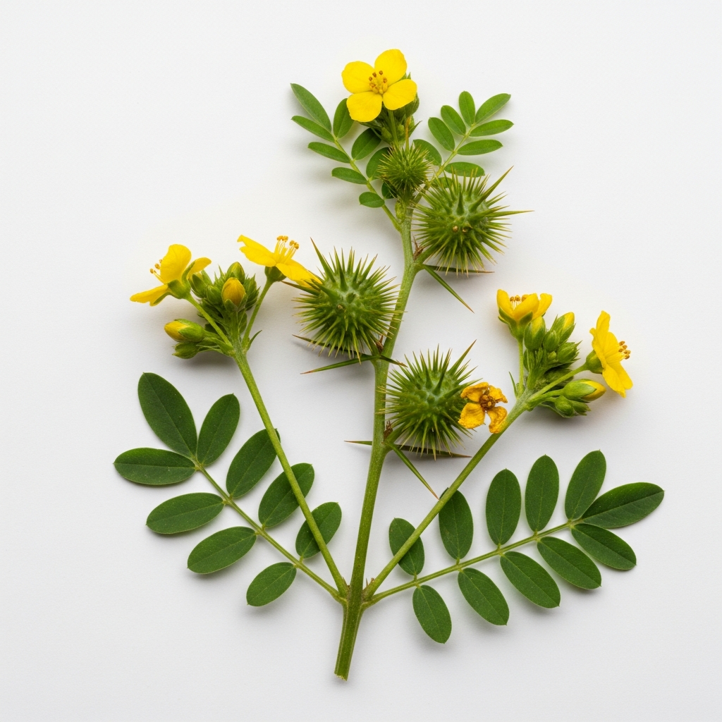 Tribulus Terrestris plant — natural testosterone and endurance support