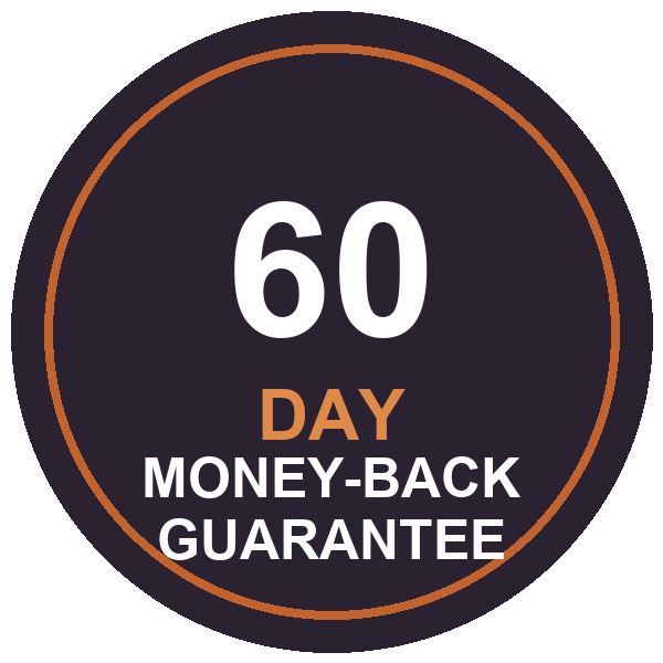 Primordial Vigor 60-day money-back guarantee seal
