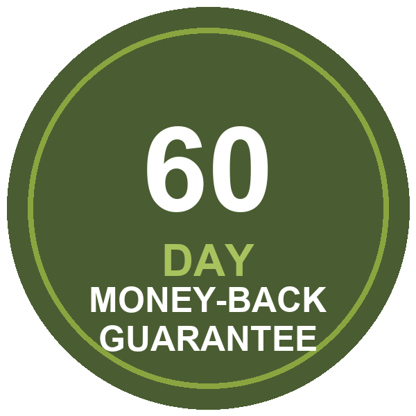 Quietum Plus 60-day money-back guarantee seal