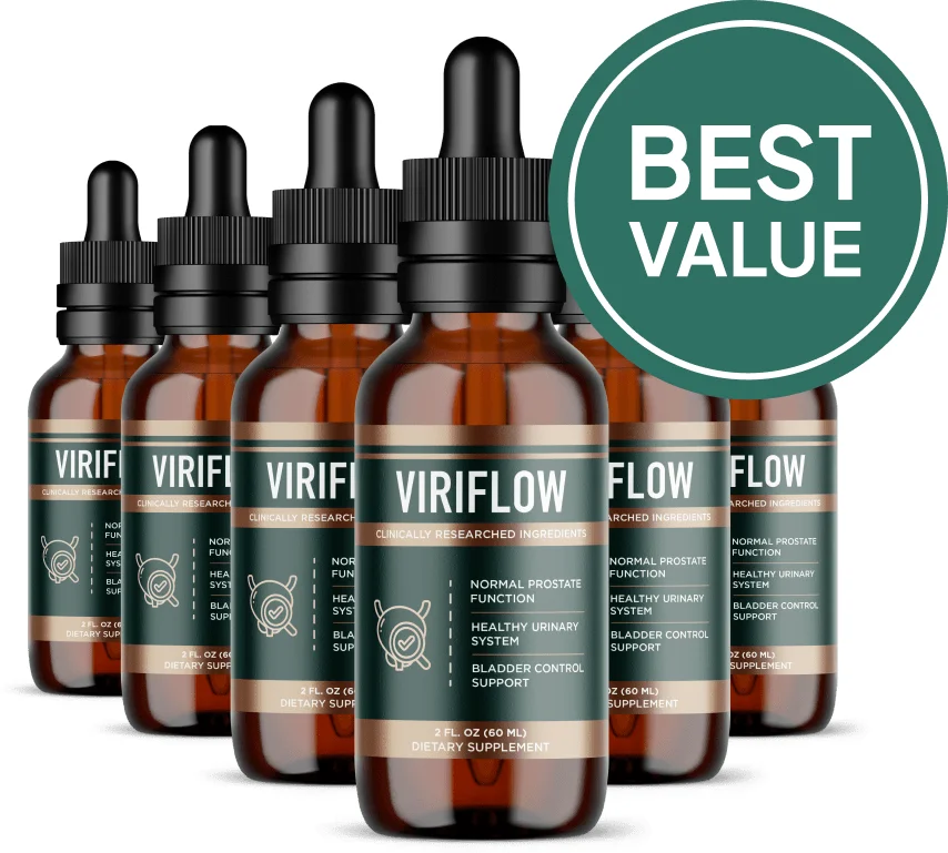 ViriFlow 6-Bottle 180-Day Best Value Pack